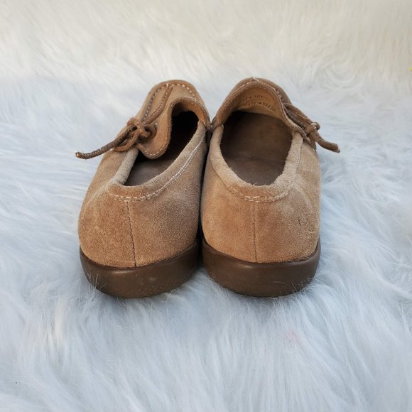 VANELl Tan Brushed Leather Women's Loafers, Size 6.5N - Picture 5 of 7